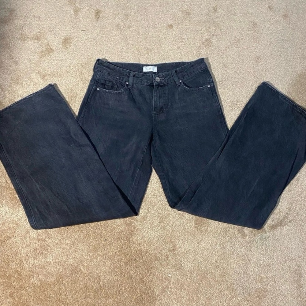 Pacsun Casey Low Rise Baggy Jeans Washed Black Size 26